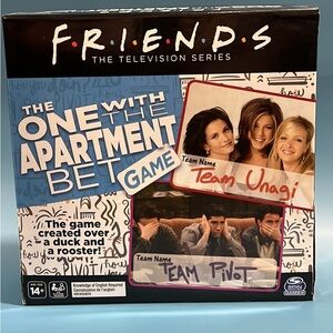 Friends:The One with the apartment bet Game